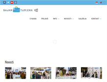 Tablet Screenshot of beogradskisajamturizma.rs